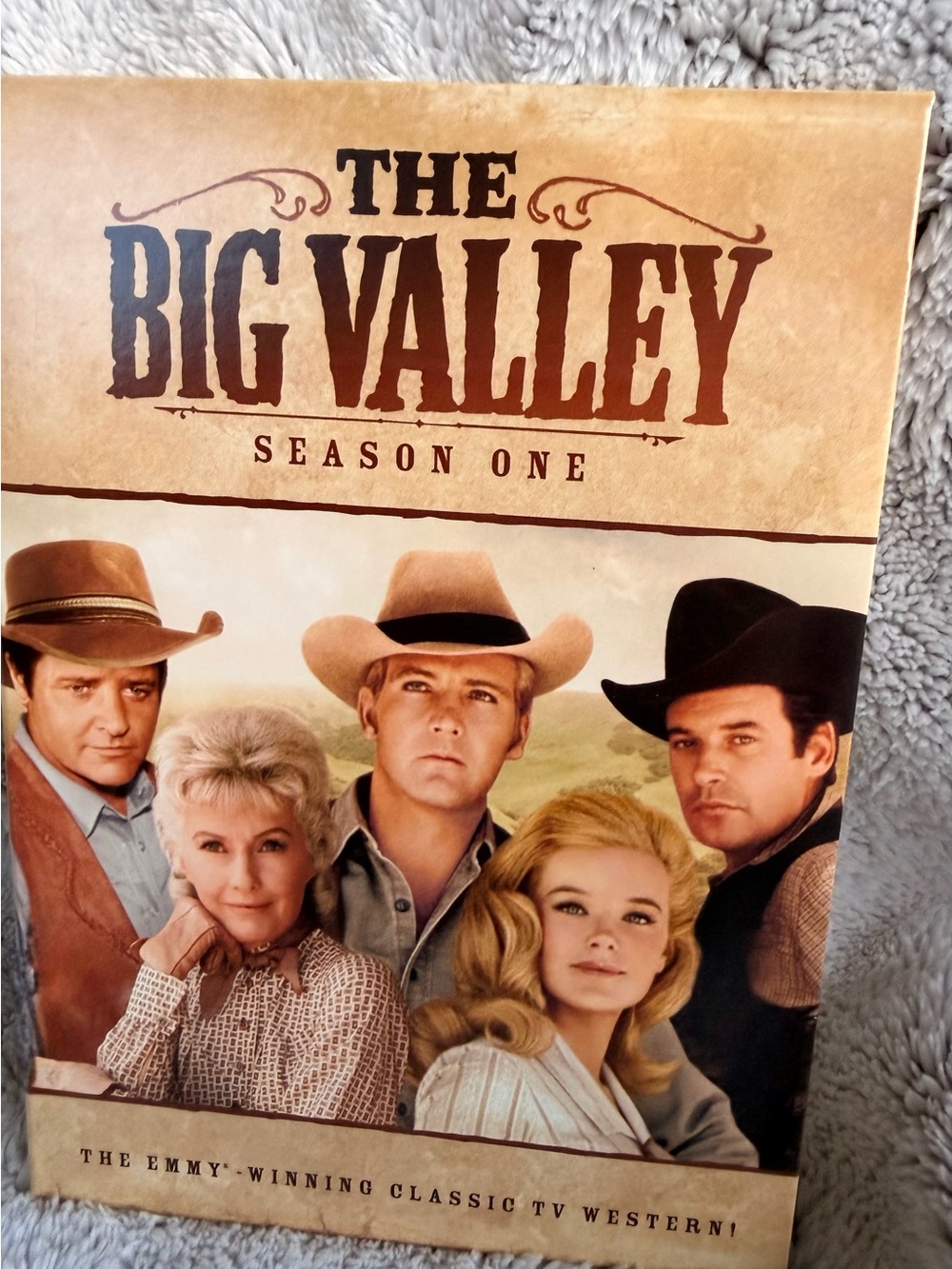 The Big Valley Season One DVD Box Set - Tan & Brown